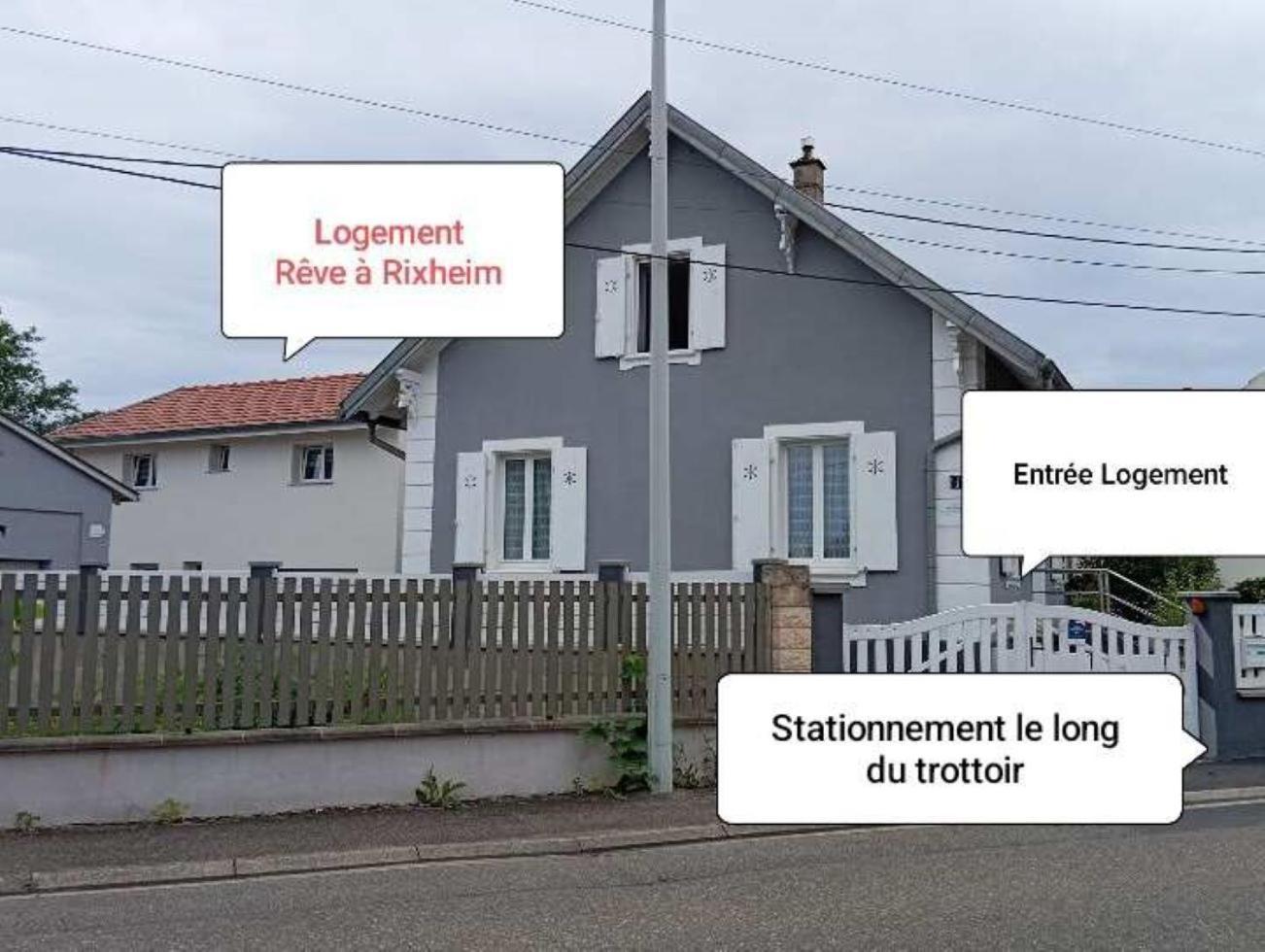 Maison De Ville Avec Jardin-Reve A Rixheim! Kültér fotó